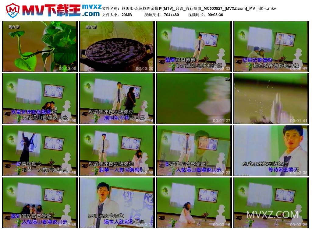 赖国永-永远抹冻亲像你(MTV)_台语_流行歌曲_MC503527